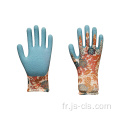 Garden Series Haze Blue imprimé en latex Glants de jardin